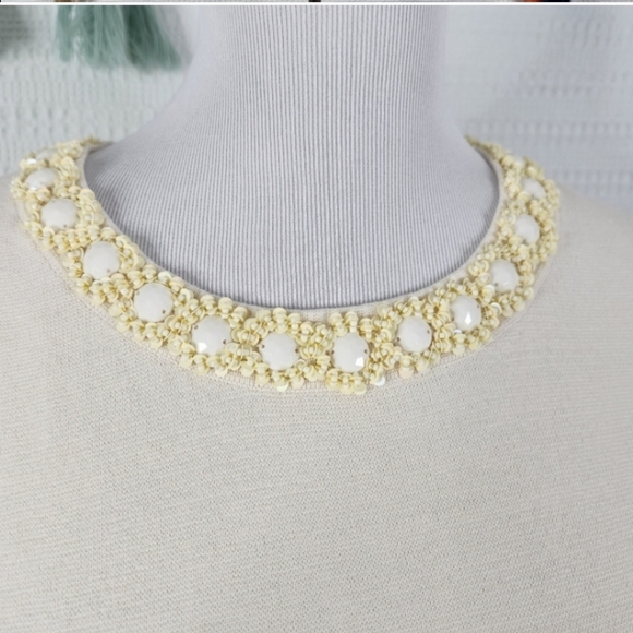 Talbots Beaded Sweater Shell - Picture 2 of 6